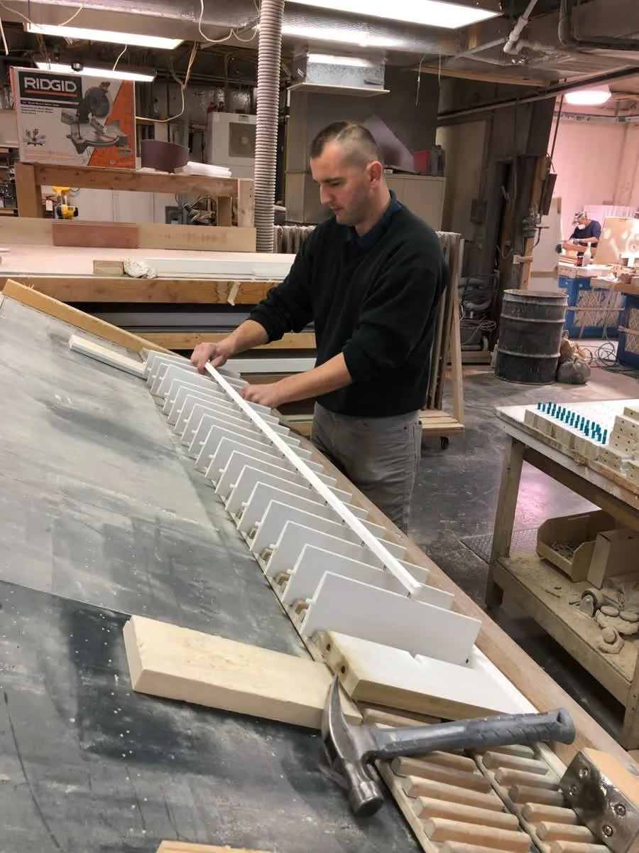 Custom shutter installation 03