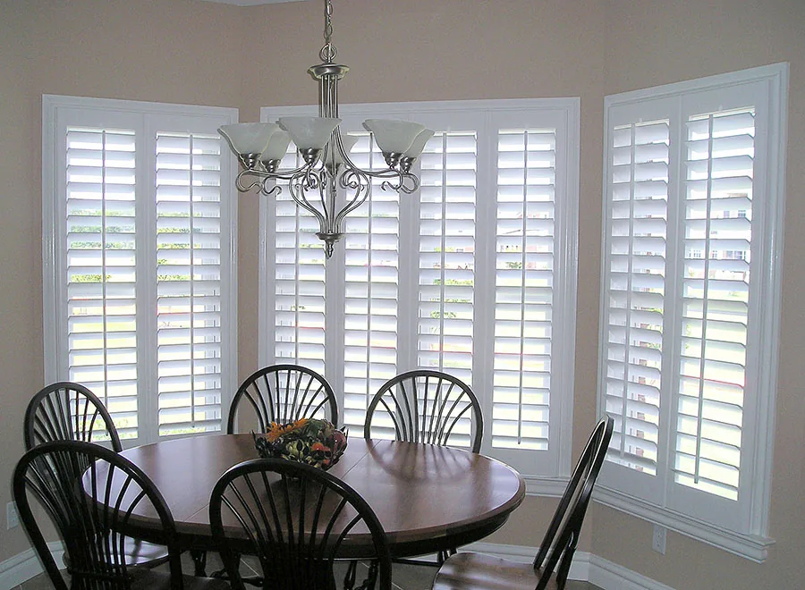 Softedge No Divider Rail on Bay Window