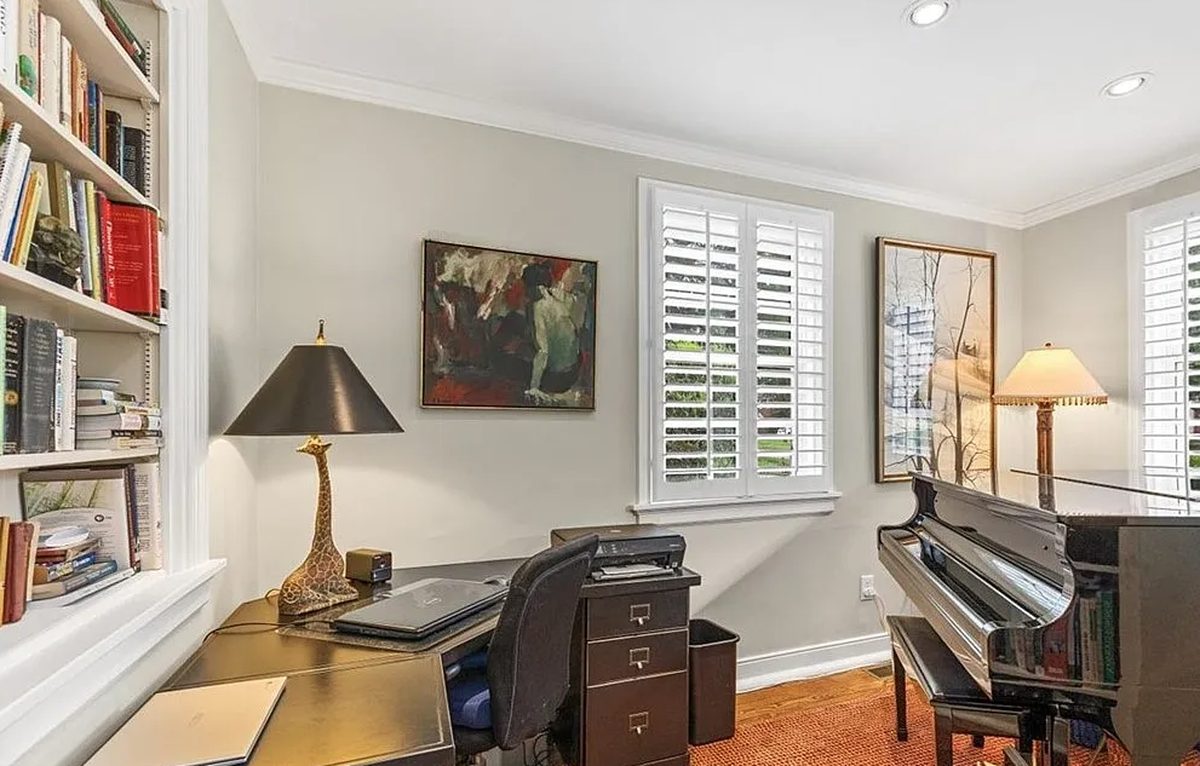 Custom hardwood plantation shutters by Shenandoah Shutters