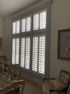 Plantation Shutters with Bifold Panels