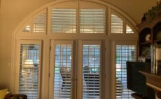French door shadowboxes and specialty horizontal louvers